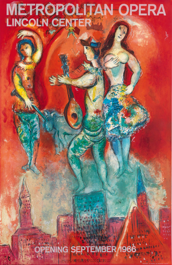 Appraisal: D'APR S MARC CHAGALL - METROPOLITAN OPERA CARMEN x x