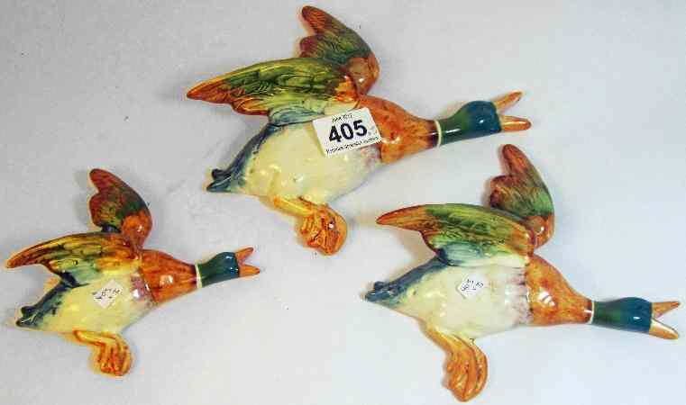 Appraisal: Beswick Set of Three Mallard Duck Wall Plaques and