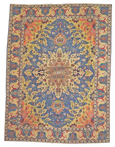 Appraisal: A Tabriz carpet Northwest Persia circa size approximately ft in