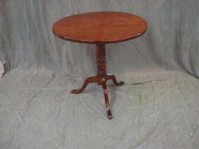 Appraisal: Queen Anne Style Tilt Top Table From a Syosset home