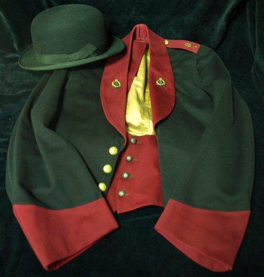 Appraisal: A dress jacket and waistcoat Royal Army Medical Corps and