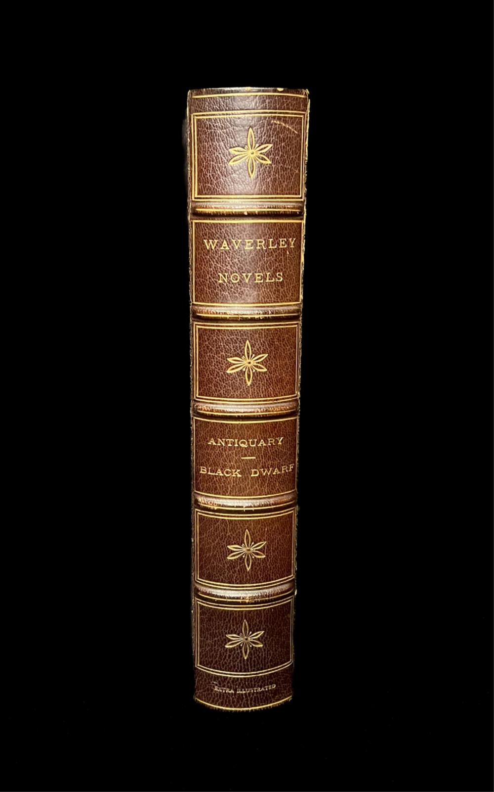 Appraisal: WAVERLY NOVELS EXTRA ILLUSTRATED VOLUME Waverly Novels Extra Illustrated Antiquary