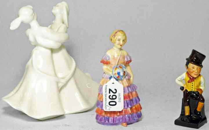 Appraisal: Royal Doulton Figure The Little Bridesmaid HN Miniature Dickens Figure