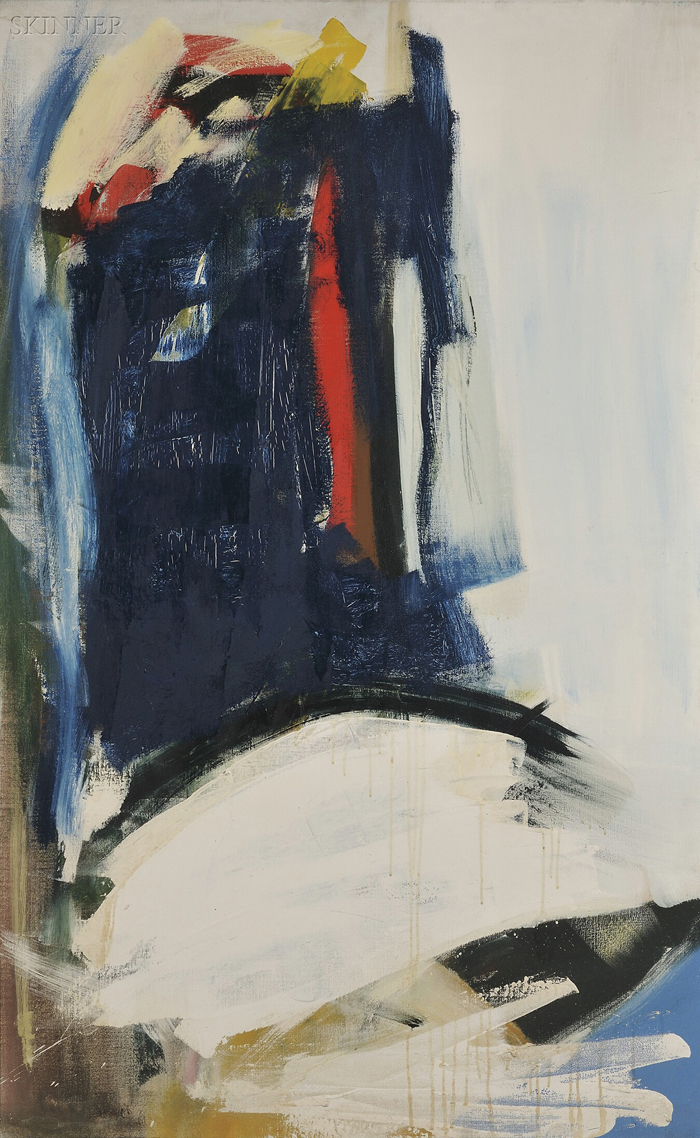 Appraisal: Peter Lanyon British - Deep Blue Coast Signed and dated