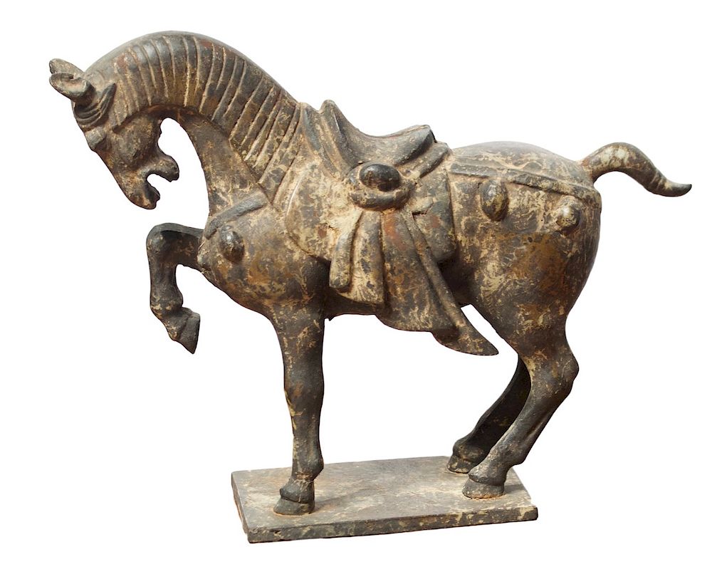 Appraisal: Grand Tour Bronze Horse in the style of Tang Dynasty