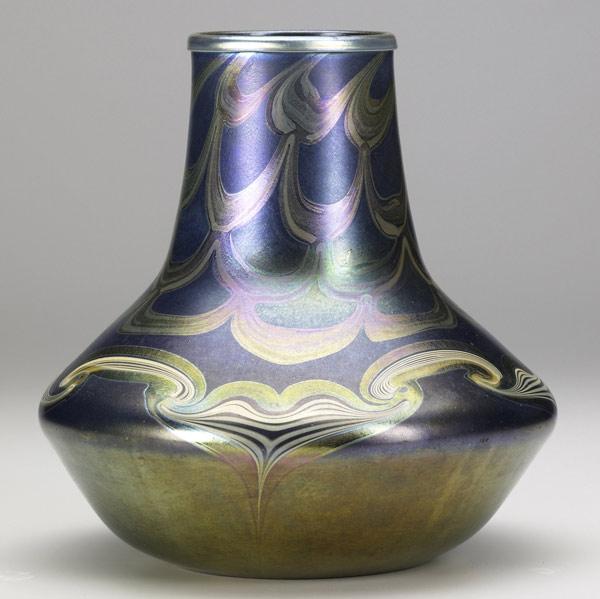 Appraisal: TIFFANY STUDIOS Fine and rare Tel el Amarna vase Very