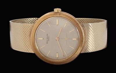 Appraisal: Patek Philippe wristwatch kt yellow gold watch - in round