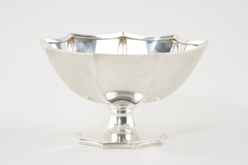 Appraisal: Tiffany Co Sterling Silver Footed Bowl attractive form stamped Tiffany