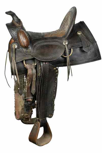 Appraisal: U S Western Saddle Made by Tracy Roberts Hardware Carlsbad