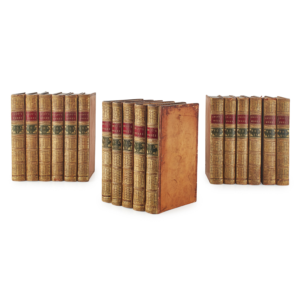 Appraisal: Swift Jonathan The Works London C Bathurst c volumes vo