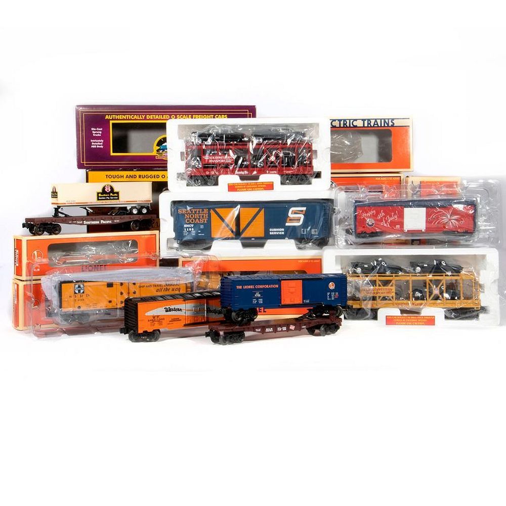 Appraisal: Lionel and MTH Convention O Gauge Freight Cars MTH -