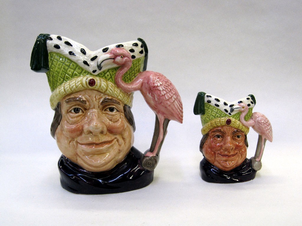 Appraisal: Two Royal Doulton 'Ugly Duchess' character jugs D and D