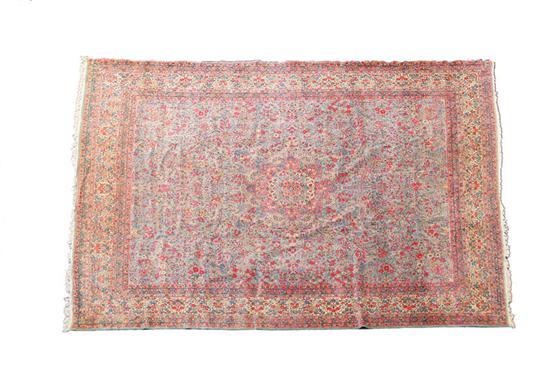 Appraisal: KIRMAN th century Blue ground ' x '