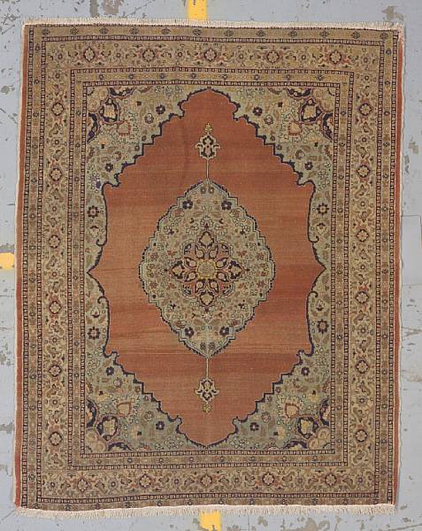 Appraisal: A Hadji Jalili Tabriz rug Northwest Persia late th century