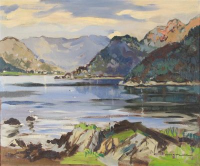 Appraisal: Violet McNeish Kay R S W Scottish - Loch Long