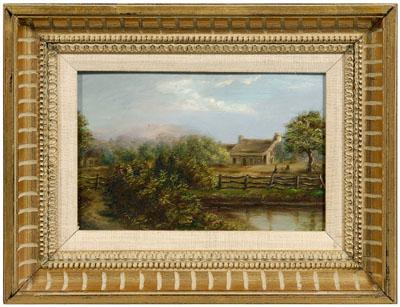 Appraisal: William Aiken Walker painting Charleston South Carolina - landscape with