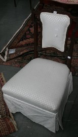 Appraisal: An Edwardian nursing chair