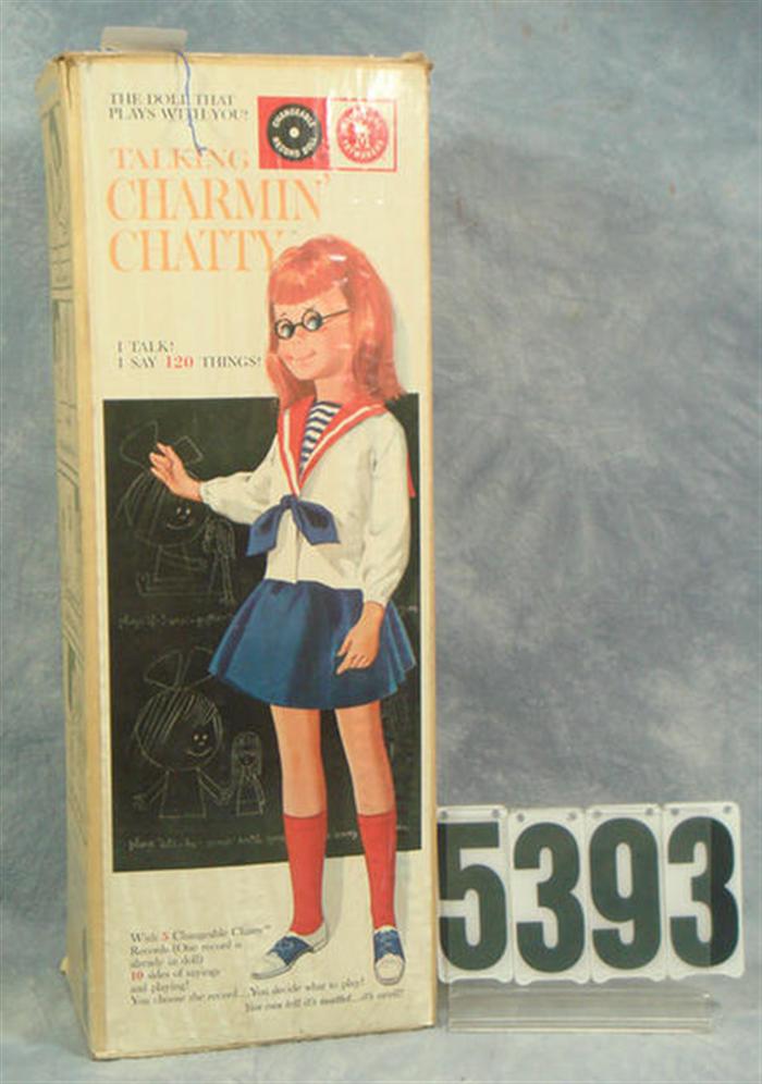 Appraisal: Mattel talking Charmin Chatty Doll MOB Replaced eye glasses still