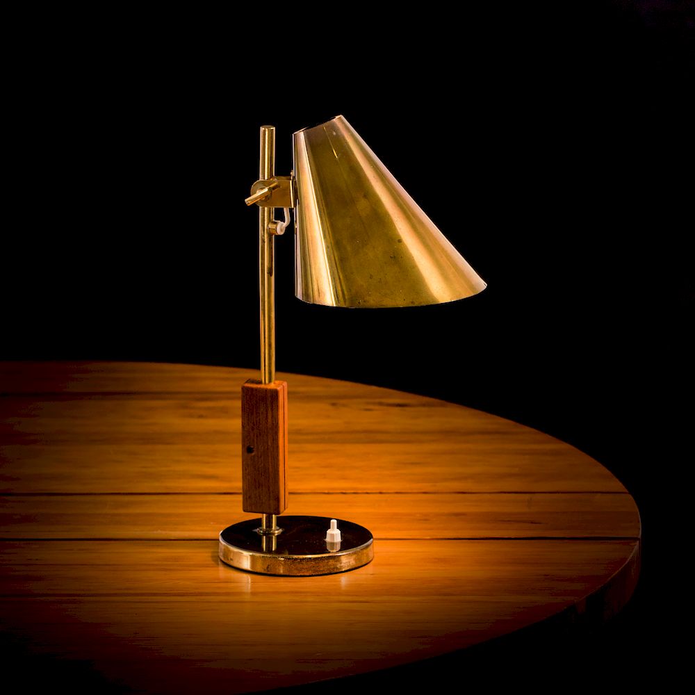 Appraisal: Itsu Beautiful rare table lamp designed by Itsu ca Condition