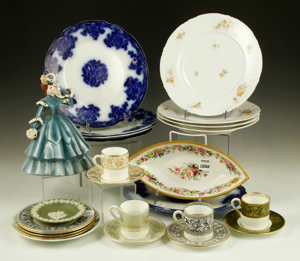 Appraisal: - Lot of English French and Austrian China Lot of