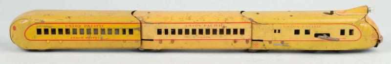 Appraisal: Tin Marx Union Pacific Wind-Up Train Set Description American One