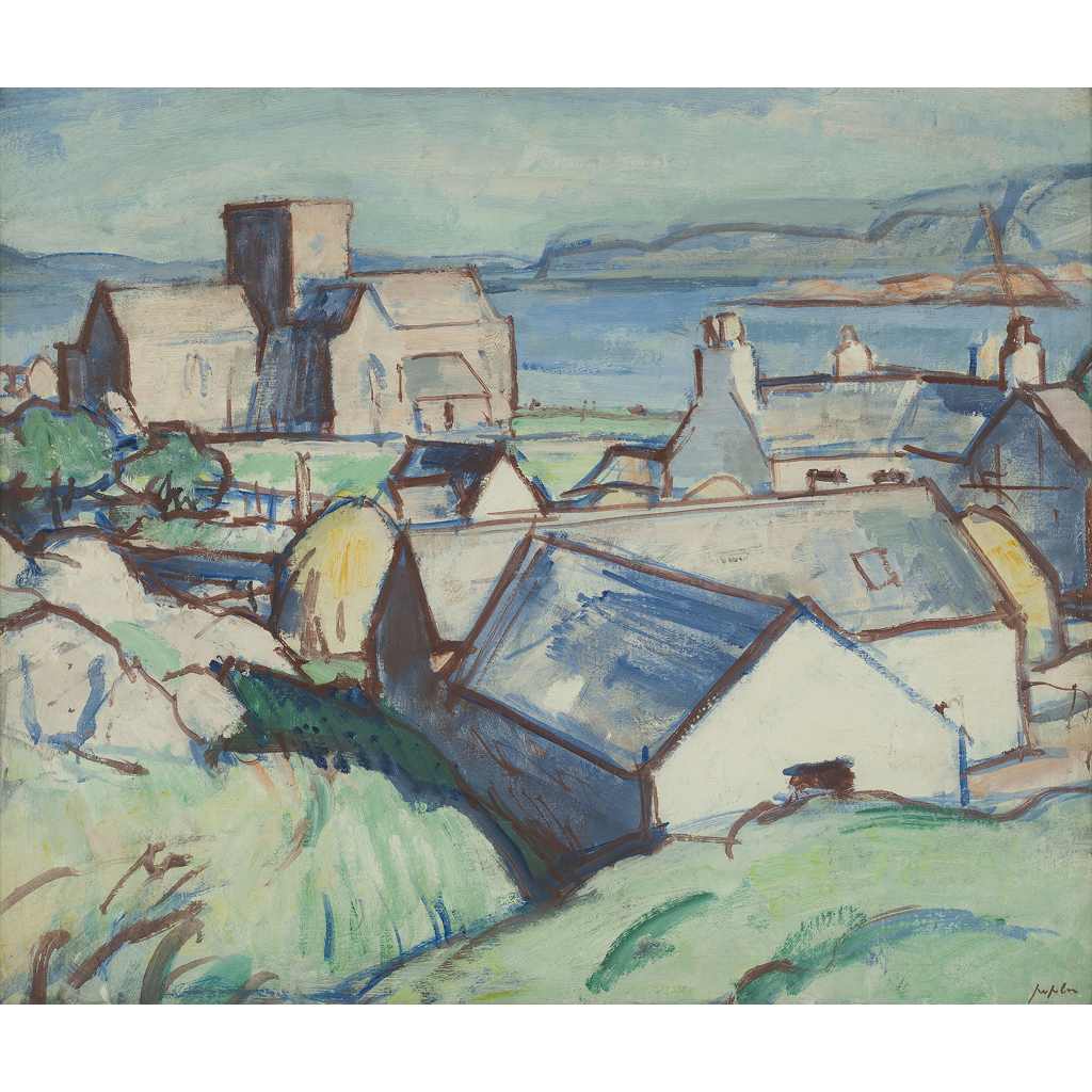 Appraisal: SAMUEL JOHN PEPLOE R S A SCOTTISH - IONA ABBEY