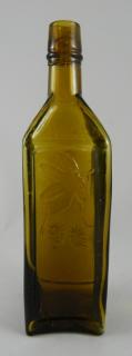 Appraisal: Bitters bottle Bitters- square with roofed shoulders marked 'Dr Soule's