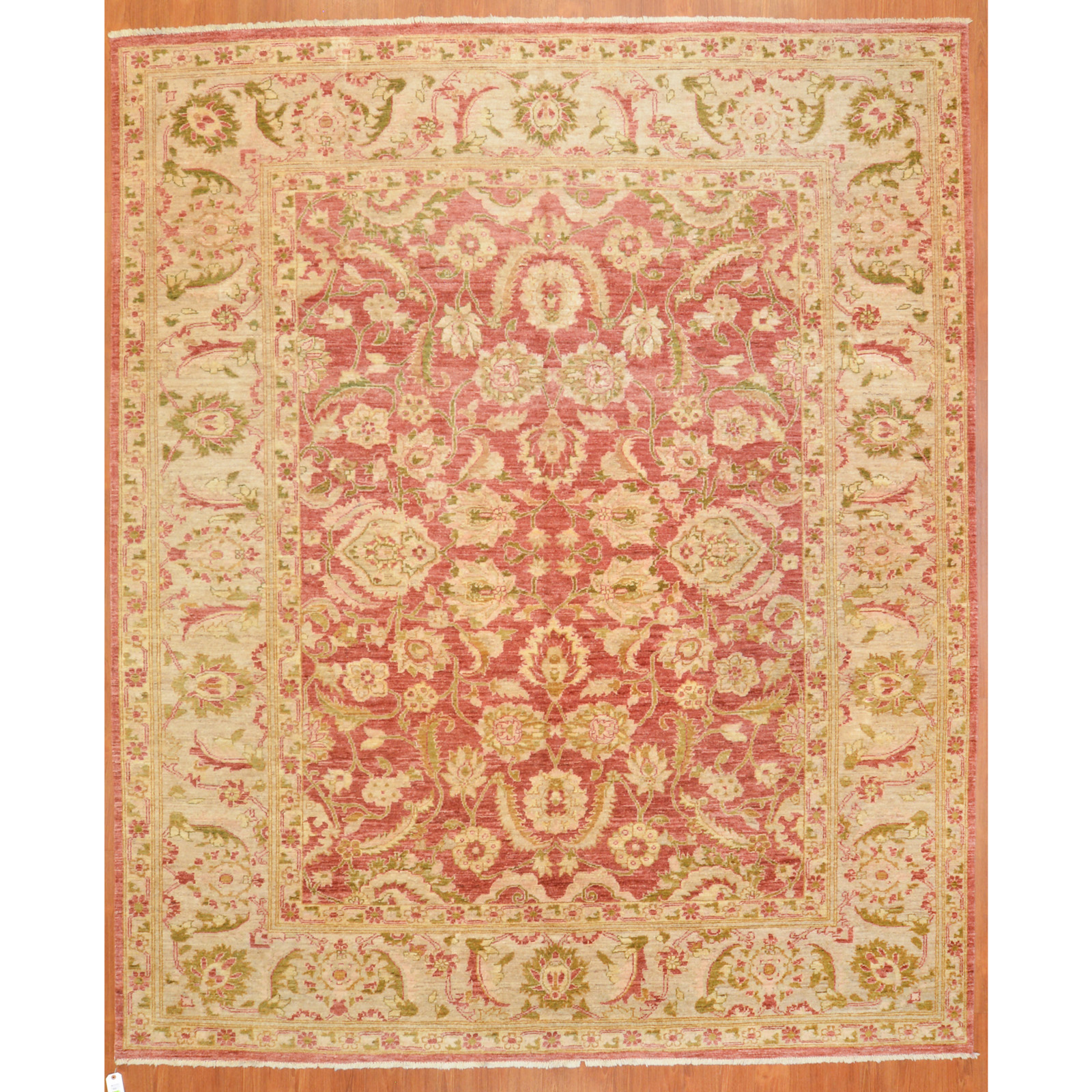 Appraisal: INDO AGRA RUG INDIA X Modern hand-knotted wool pile