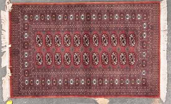 Appraisal: Pakistani Bohkara rug Pakistan modern x Estimate -