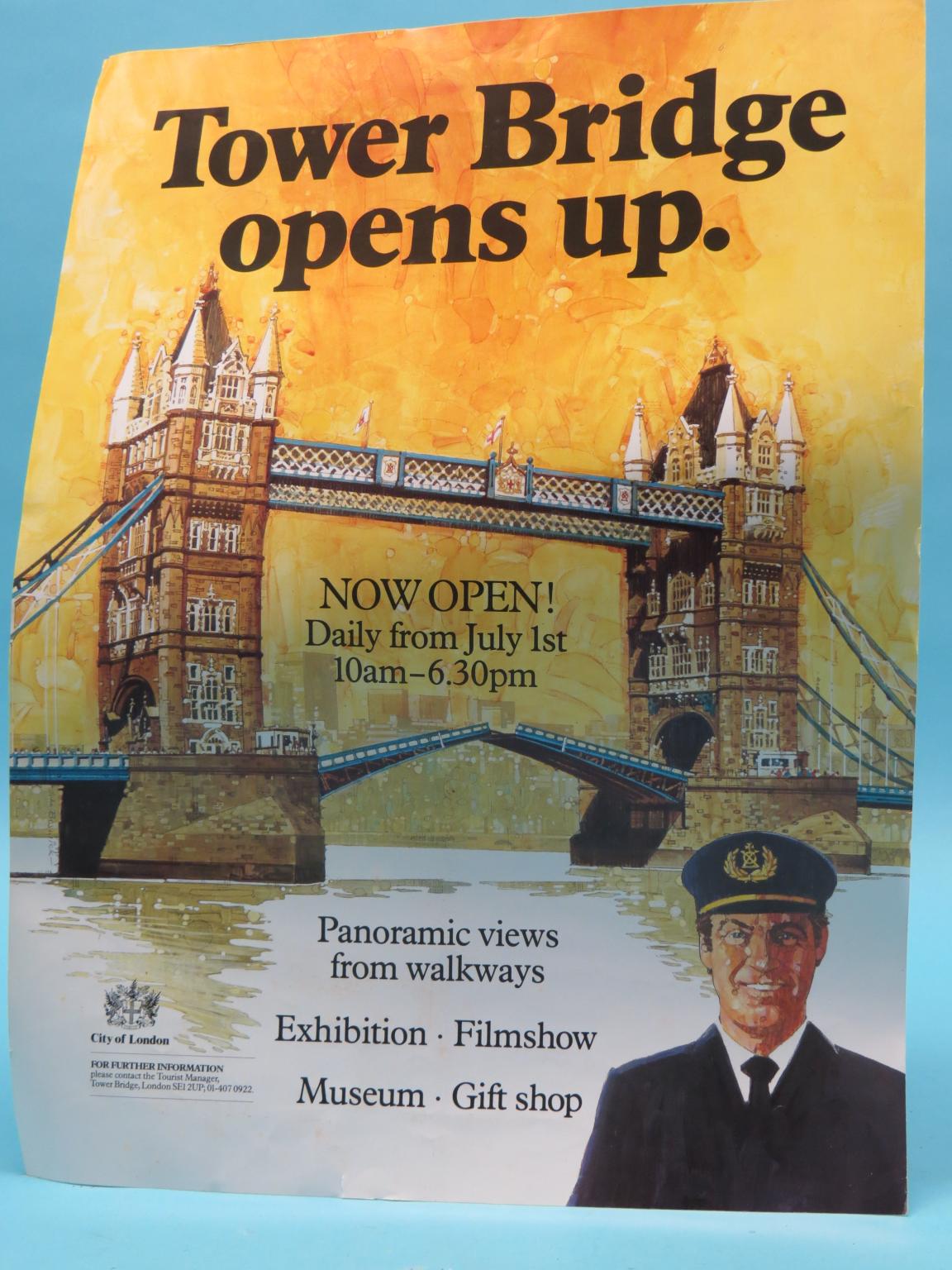 Appraisal: John Beswick - collection of printed poster designs including Fred