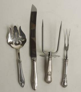 Appraisal: Sterling Silver Sterling Handle Utensils