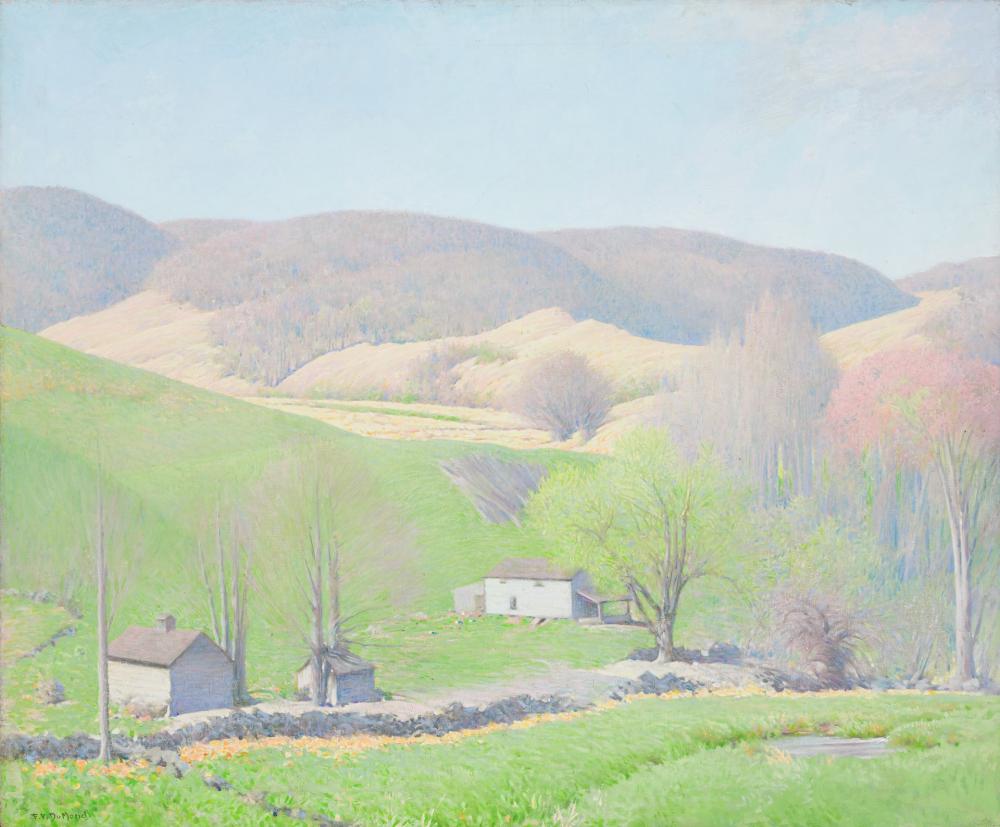 Appraisal: FRANK VINCENT DUMOND American - Spring in Briarcliff N Y