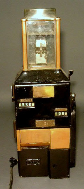 Appraisal: Trolley fare box h x w