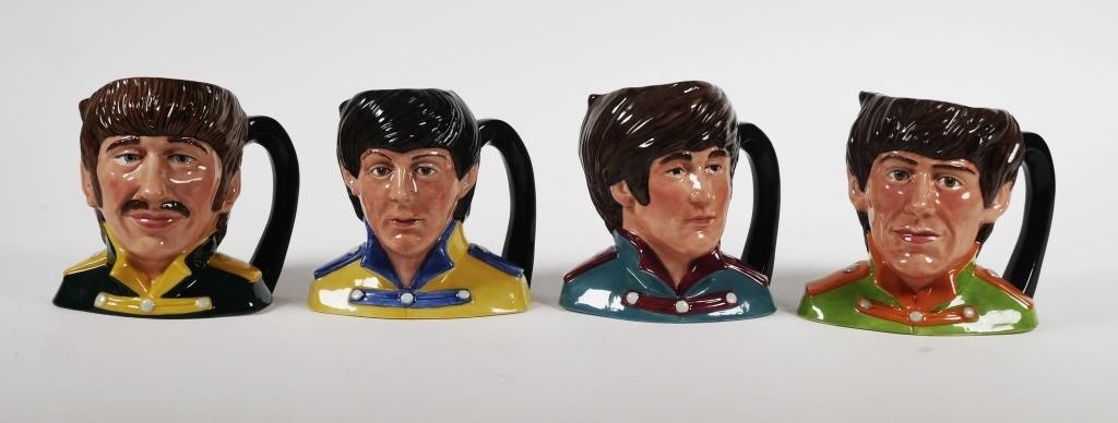 Appraisal: Beatles set of four Royal Doulton character jugs by Royal