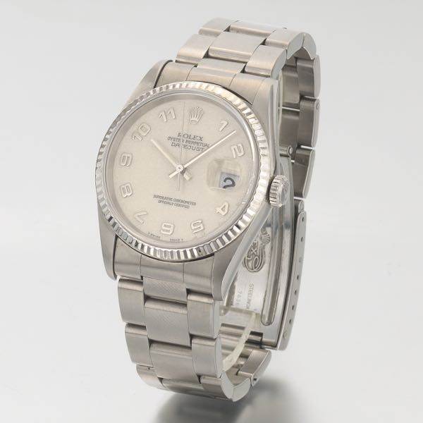 Appraisal: ROLEX DATEJUST OYSTER PERPETUAL ANNIVERSARY JUBILEE DIAL WATCH CA Case