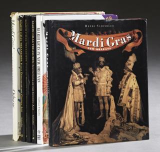 Appraisal: Group of Six Mardi Gras Books consisting of Mardi Gras