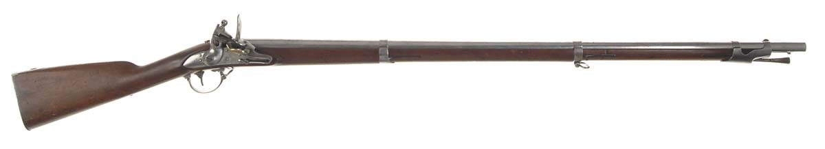 Appraisal: POMEROY CONTRACT FLINTLOCK MUSKET Cal rnd bbl Dated on the