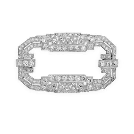 Appraisal: Diamond Brooch Estimate -