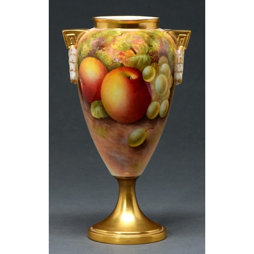 Appraisal: A Royal Worcester vase painted by T Townsend signed with