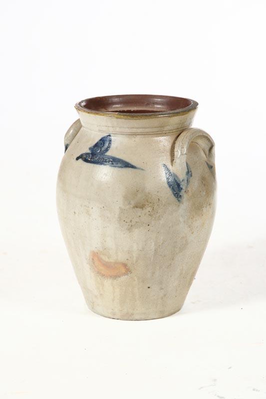 Appraisal: STONEWARE CROCK Impressed I M Mead Co Ohio ca -