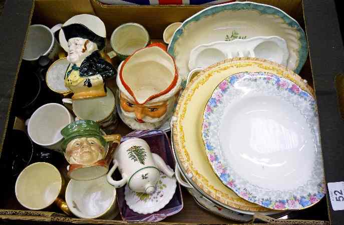 Appraisal: A collection of various Pottery to include Commemorative Mugs Plates