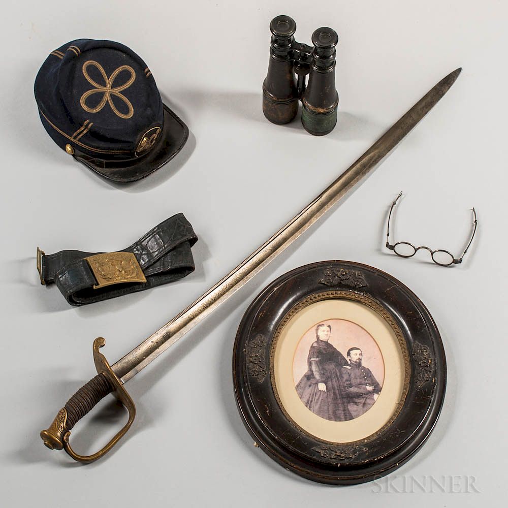 Appraisal: Personal Items Owned by st Lieutenant Jonah F Clarke Company