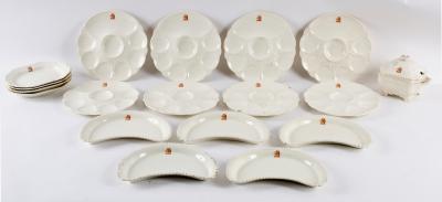 Appraisal: A group of Copeland Spode crested and plain dinner wares