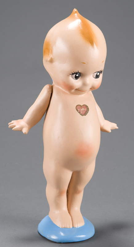 Appraisal: Composition Kewpie doll Early th century Moveable arms on fixed