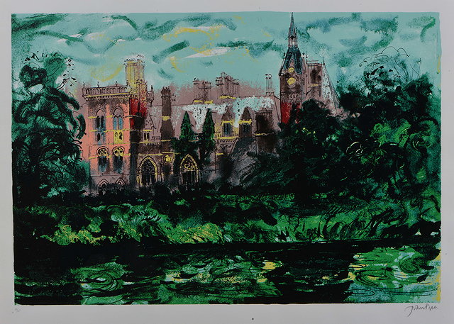 Appraisal: John Piper British - Kelham Hall from Victorian Dream Palaces