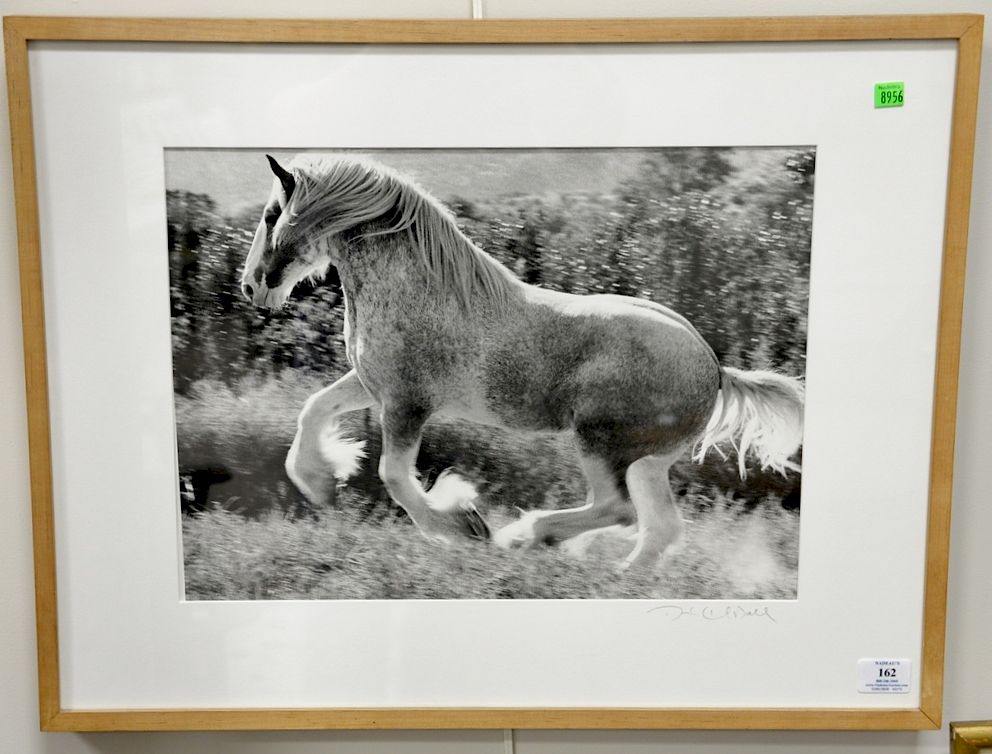 Appraisal: Set of three contemporary western photographs including two of cowboys