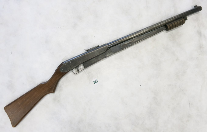 Appraisal: DAISY MODEL AIR RIFLE slide pump action BB caliber blued