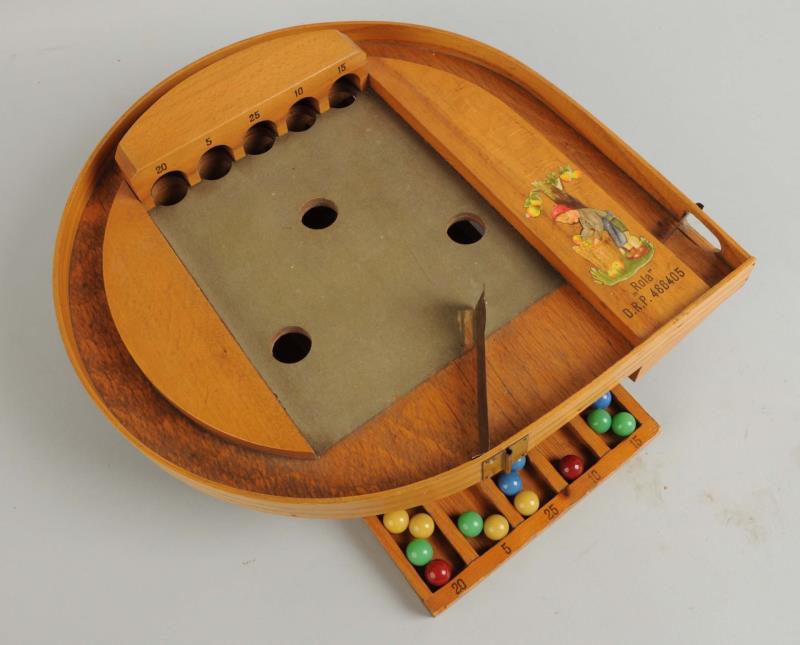 Appraisal: Rola Marble Game This is a very unusual old German