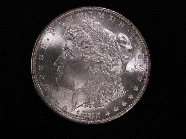 Appraisal: -S Morgan Silver Dollar uncirculated