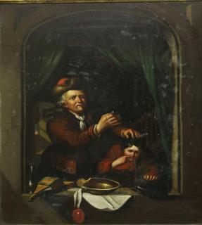 Appraisal: After Gerrit Dou Dutch A th century oil on tin